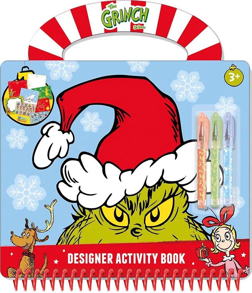 EMPEAK Holding GmbH GRINCH DESIGNER ACTIVITY BOOK