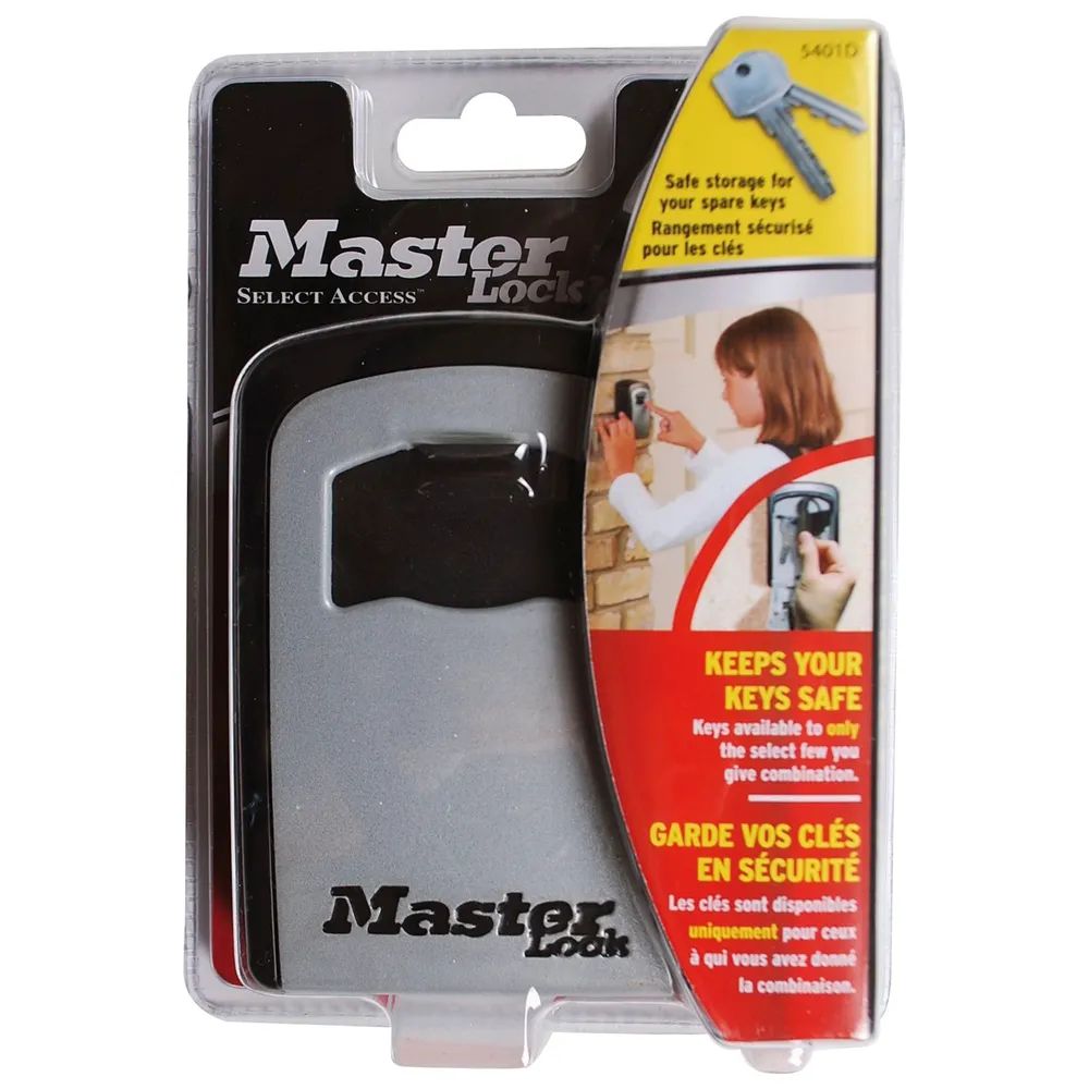 MASTER LOCK Schlüsselsafe Aluminium witterungsfest