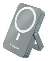 Verbatim Power Bank mit Standfuß mag.wireless 10000mA grau 32268