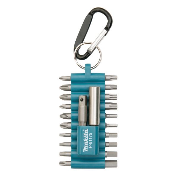 MAKITA 22tlg. Magnetischer Bitset mit Karabiner