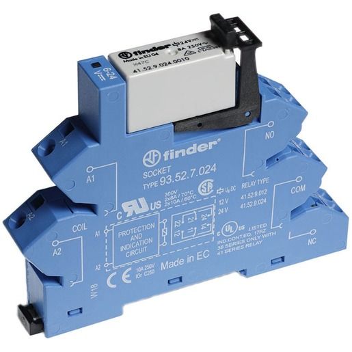 Finder KOPP.RELAIS 6/8A 24VDC SENS / FINDER 38.62.7.024.0050