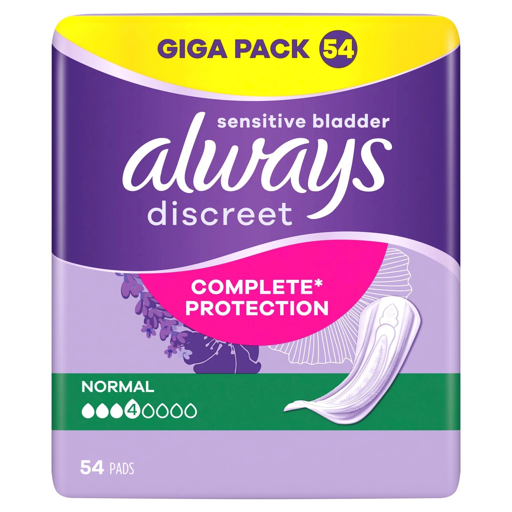 always Discreet Inkontinenz Normal Gigapack 54