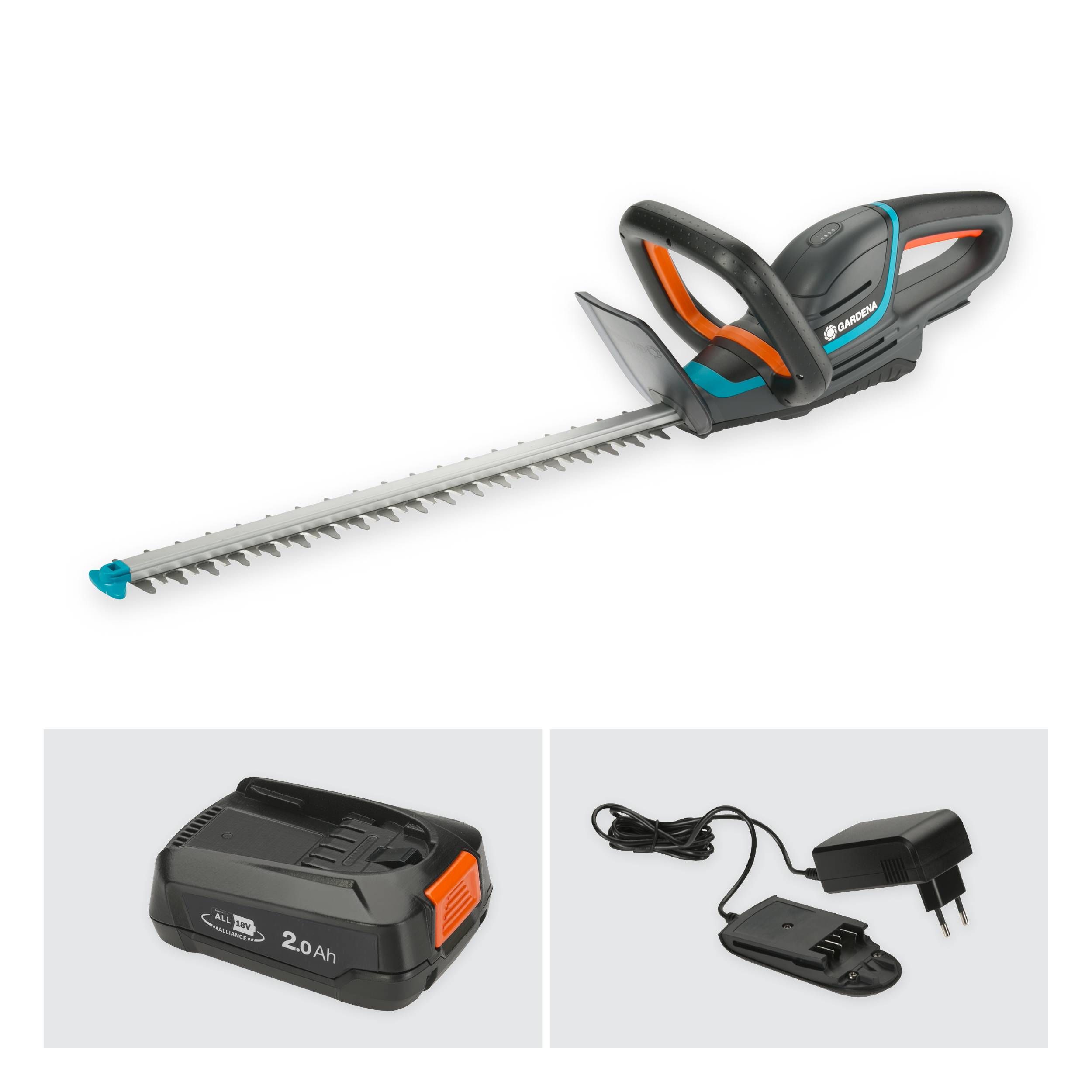 Gardena Akku-Heckenschere ComfortCut 50/18V-P4A Ready-To-Use Set