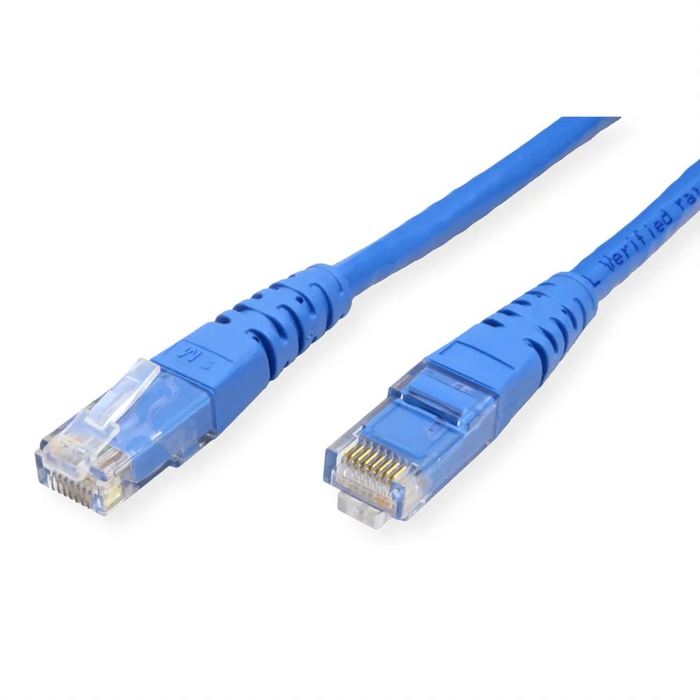ROLINE Patchkabel Cat.6 (Class E) UTP, blau, 2 m