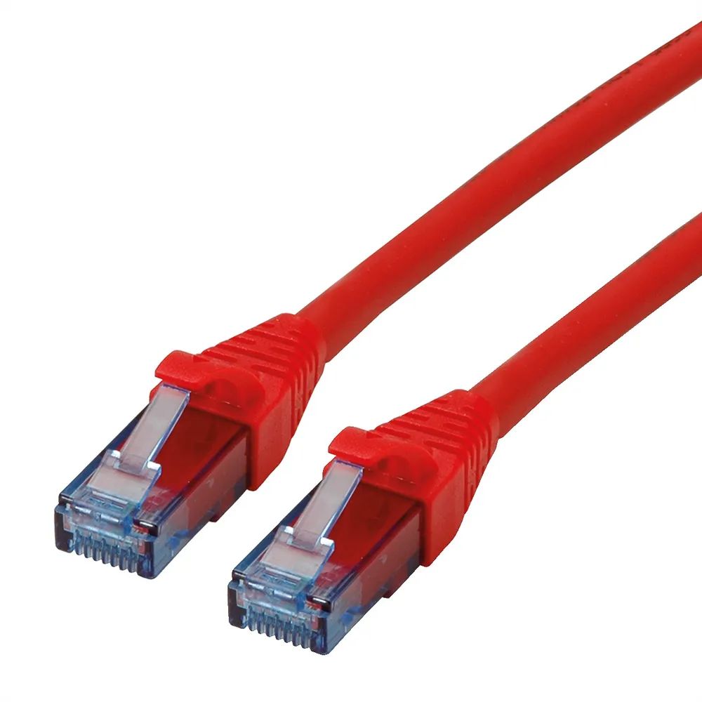 ROLINE Patchkabel Cat.6A UTP, Component Level, LSOH, rot, 20 m