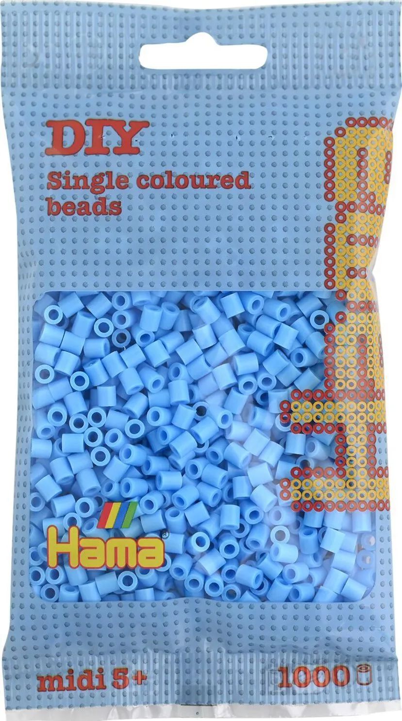 Malte Haaning Plastic A/S HAMA Perlen pastell Blau 1.000 Stück