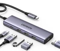 Ugreen USB-C Multifunction Adapter - Hub - 5 Gbps