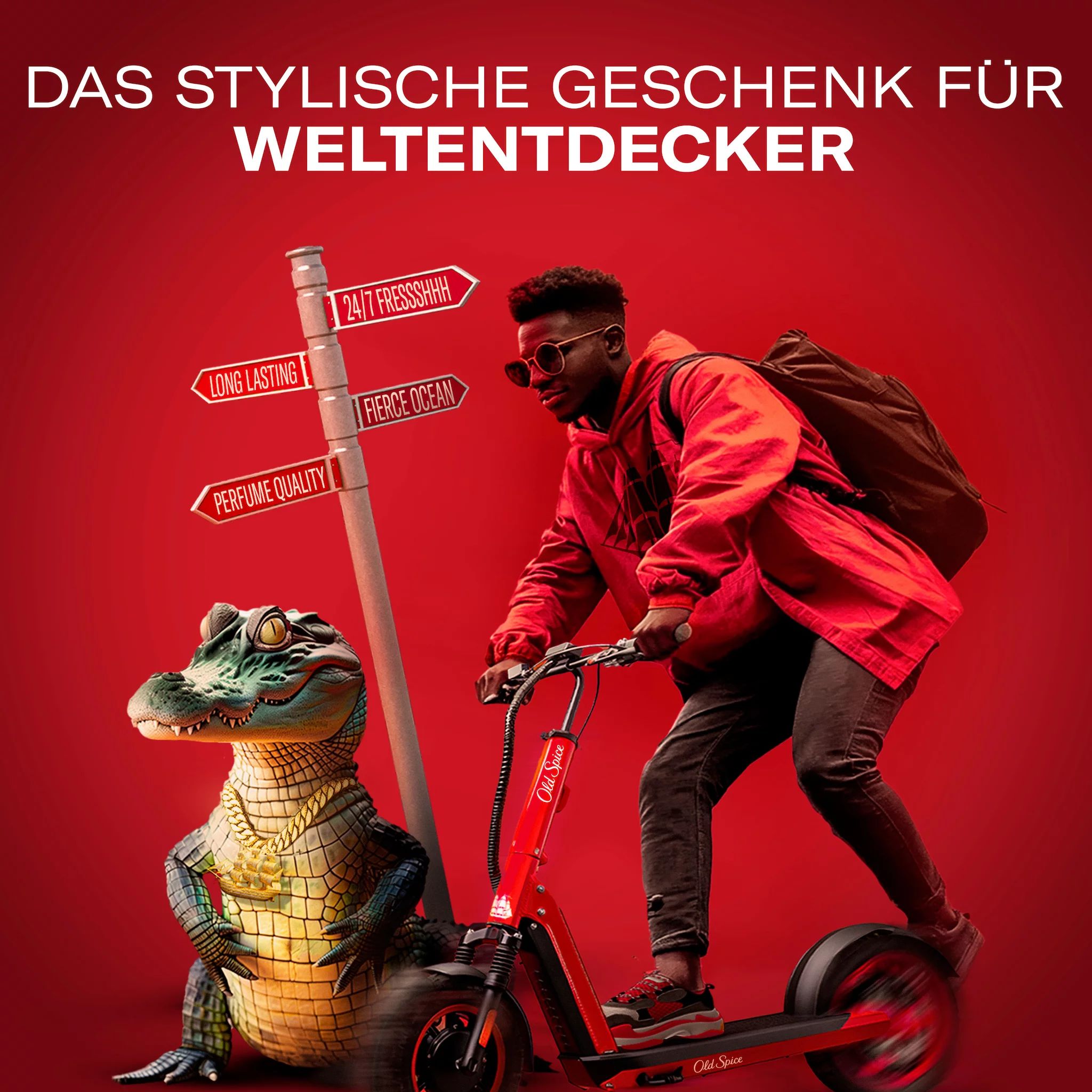 Old Spice Geschenkset Urban Traveller Captain (Spray, Stick, SG)