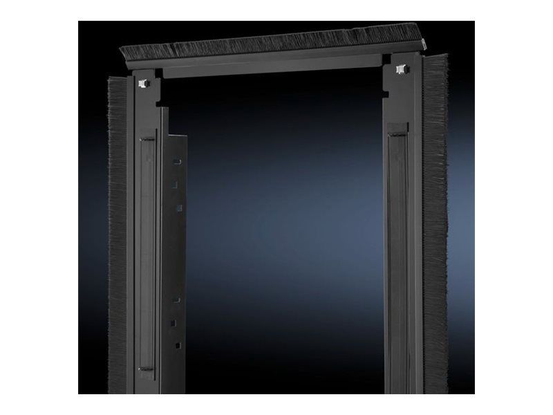 Rittal Rack-Luftleitblech - 482,6 mm (19") Montagewinkel, Standard - RAL 9005 - 48.3 cm (19")