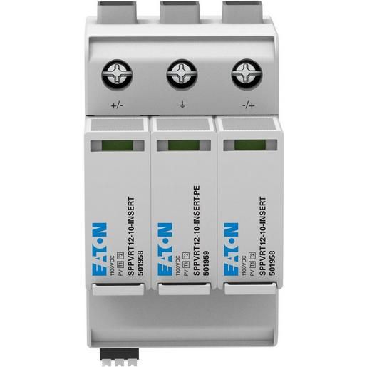 Eaton Ü-ABLEITER STECKB. 1000VDC T12 / EATON SPPVRT12-10-2+PE EP-501955