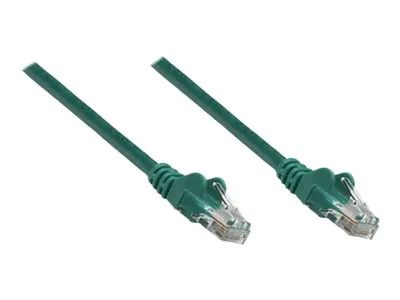 Intellinet Network Patch Cable, Cat6, 1.5m, Green, Copper, S/FTP, LSOH / LSZH, PVC, RJ45, Gold Plated Contacts, Snagless, Booted, Polybag - Netzwerkkabel - RJ-45 (M)