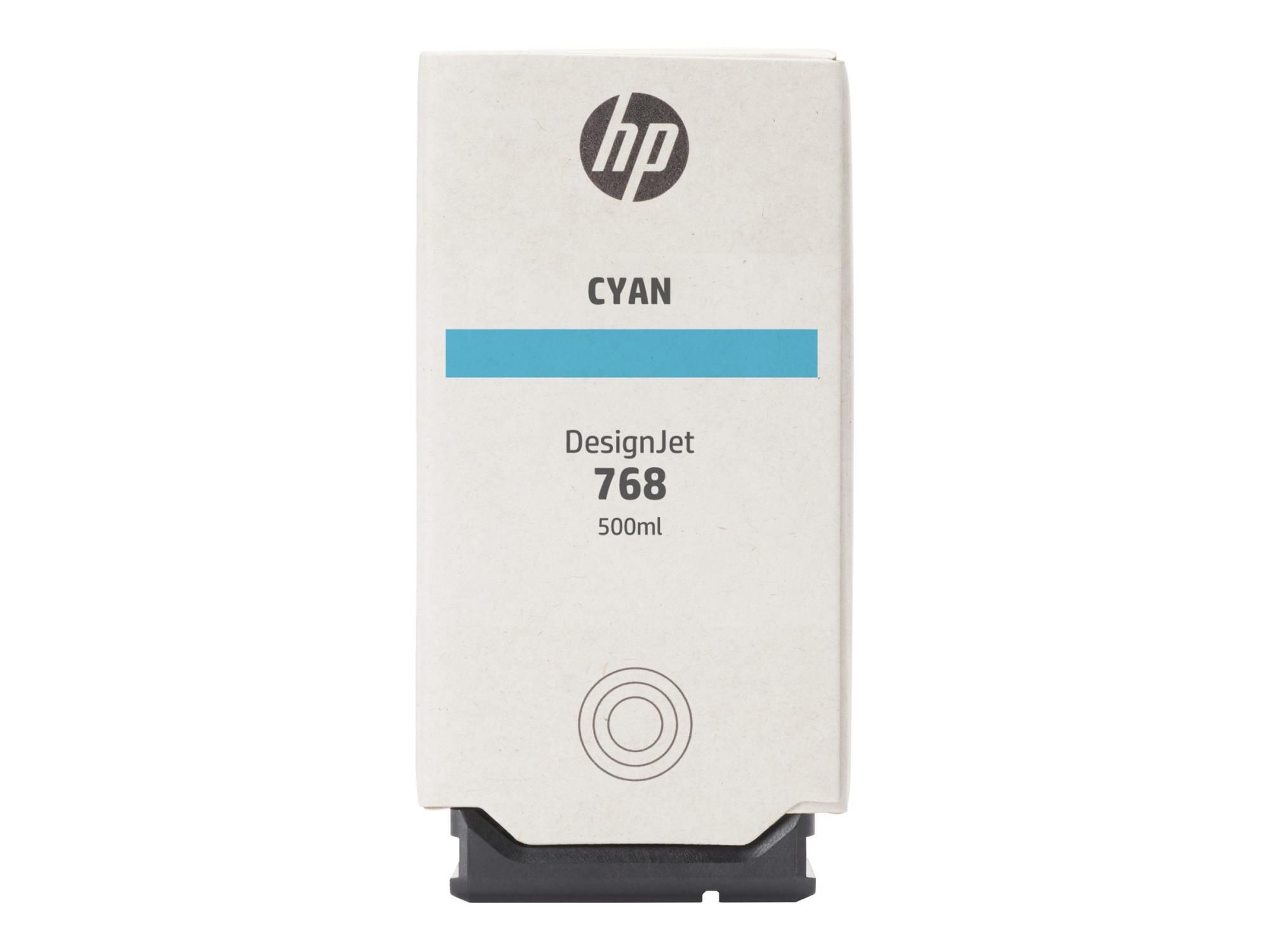 HP 768 - 500 ml - Cyan - original - DesignJet