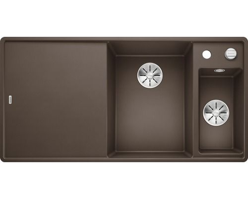 Blanco Axia III 6 S-F Silgranit PuaDur Be re, SB E