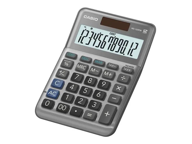 Casio MS-120FM - Desktop-Taschenrechner - 12 Stellen