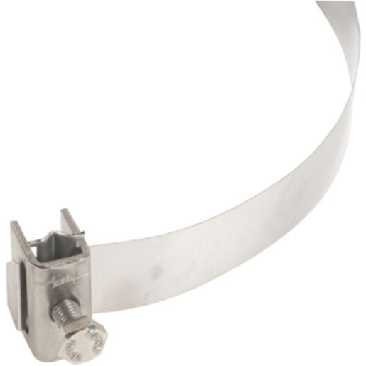 Dehn BAND-ROHRSCHELLE B 25MM NIRO / DEHN 106323
