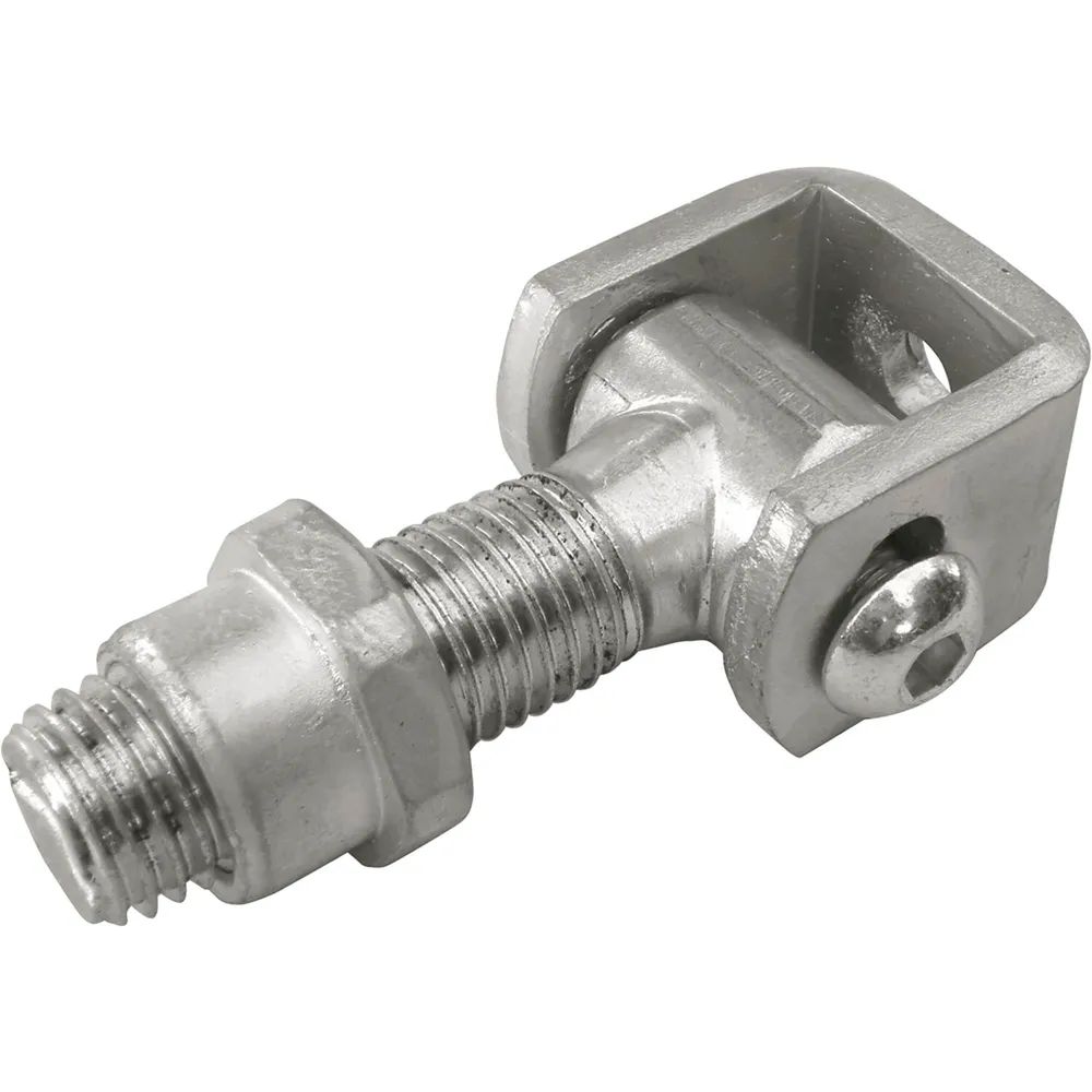 IBFM Anschweißband zweidimensional verstellbar, Stahl blank/verzinkt M 20