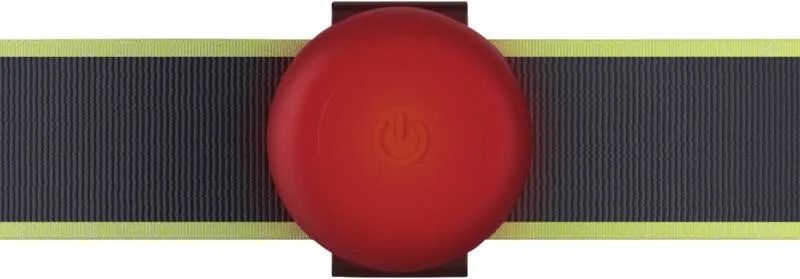 Hama LED-Stirnlampe "HL350", Batterien, COB, Kopflampe, Warnlicht, Pfeife,7 Modi