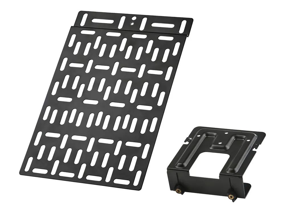StarTech.com TV-Zubehör Universal Wandhalterung - Verstellbare Halterung TV- und Wand - Mediaplayer / FritzBox / Router / Modem / AV-Schalter und Extender / Apple TV - Kabelboxhalterung - 5 kg (MDBOXMNT)