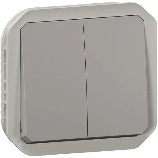 Legrand DP-WECHSEL 10AX/TAST.10A SL GR / LEGRAN 069525L PLEXO NEW 069525L