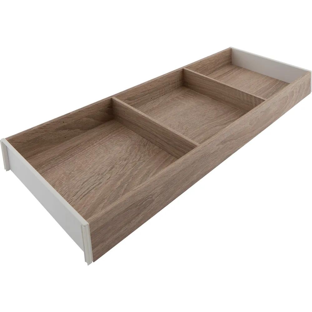 BLUM AMBIA-LINE Schubkastenrahmen breit, NL650mm, B200mm, Bardolino Eiche