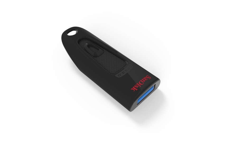 SanDisk Ultra 64GB, USB-A 3.0, Schwarz