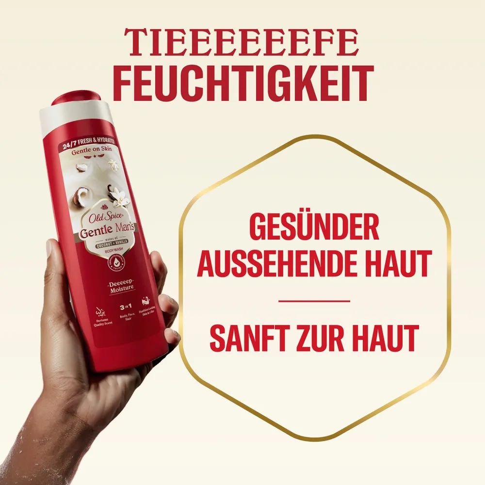 Old Spice Gentle Man’s Duschgel Coconut & Vanilla