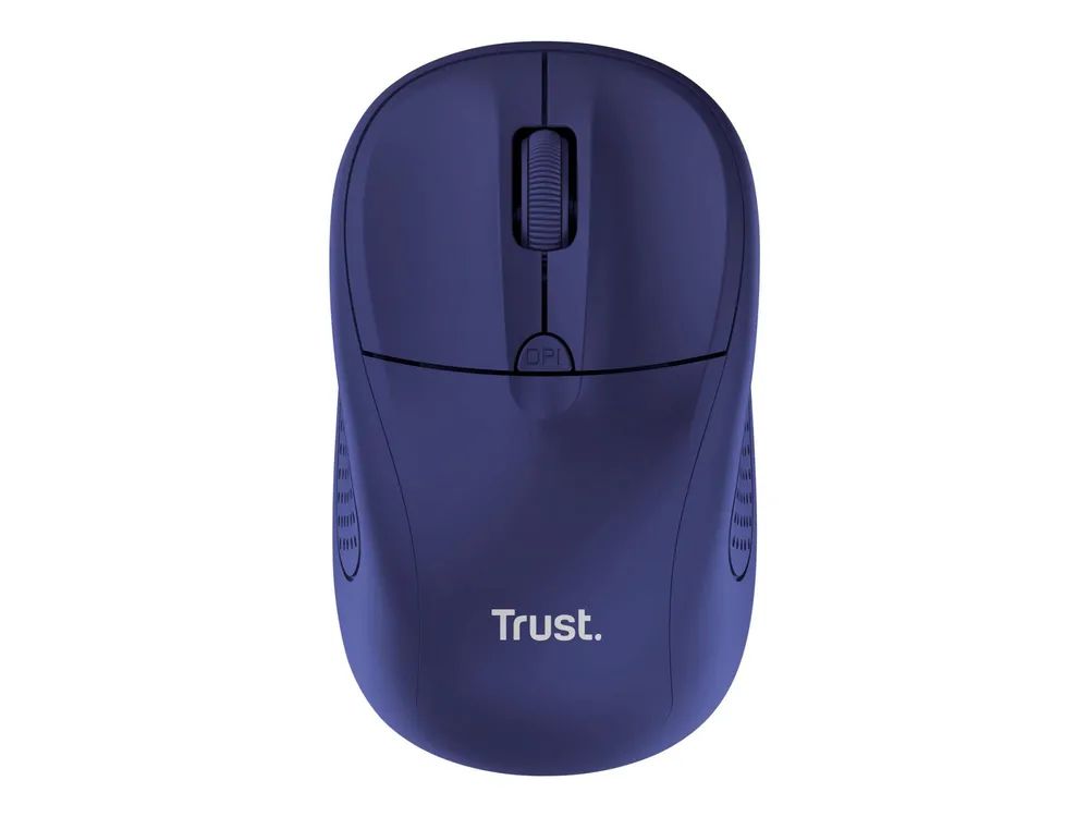 Trust Primo - Maus - rechts- und linkshändig - optisch - 4 Tasten - kabellos - 2.4 GHz - kabelloser Empfänger (USB)