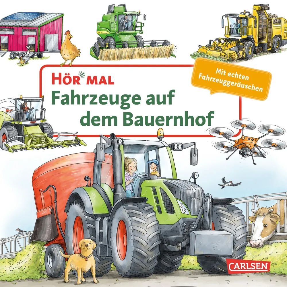 Carlsen Verlag GmbH Hör Mal Fahrzeuge Bauernhof