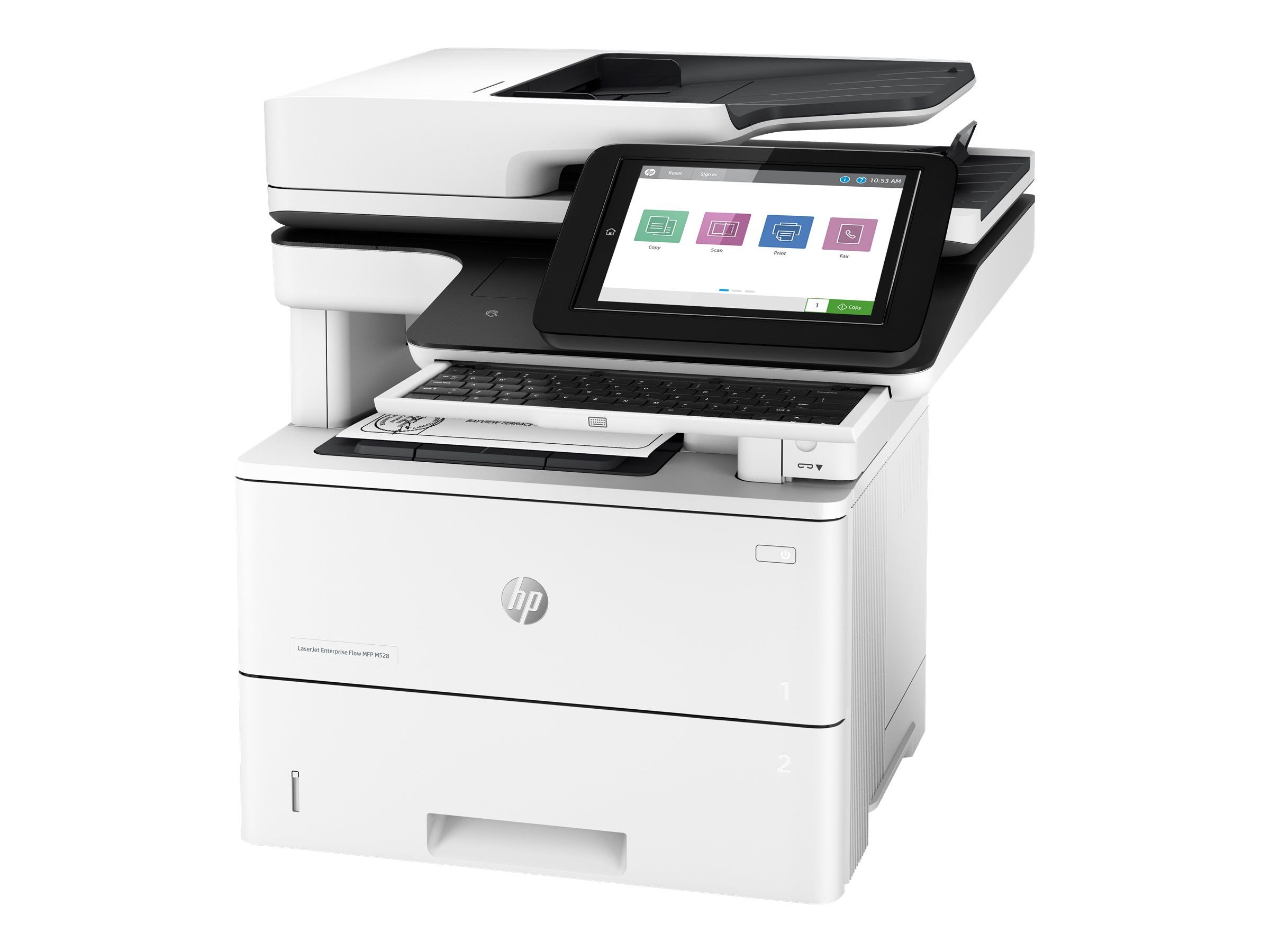 HP LaserJet Enterprise Flow MFP M528z - Multifunktionsdrucker - s/w - Laser - Legal (216 x 356 mm)