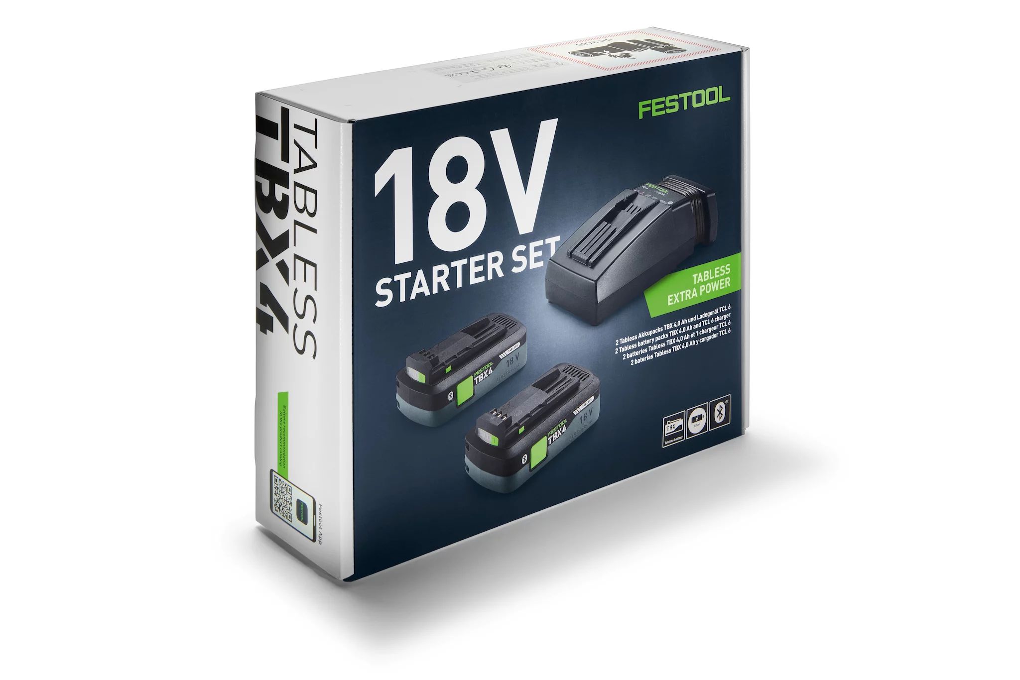 Festool 18V 2xTBX4/TCL6