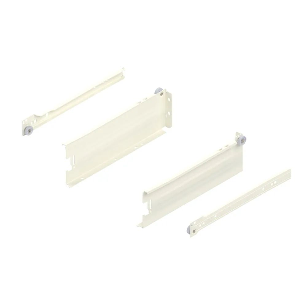 BLUM METABOX M Zarge 320 Schraubversion, Teilauszug, NL 270, cremeweiß