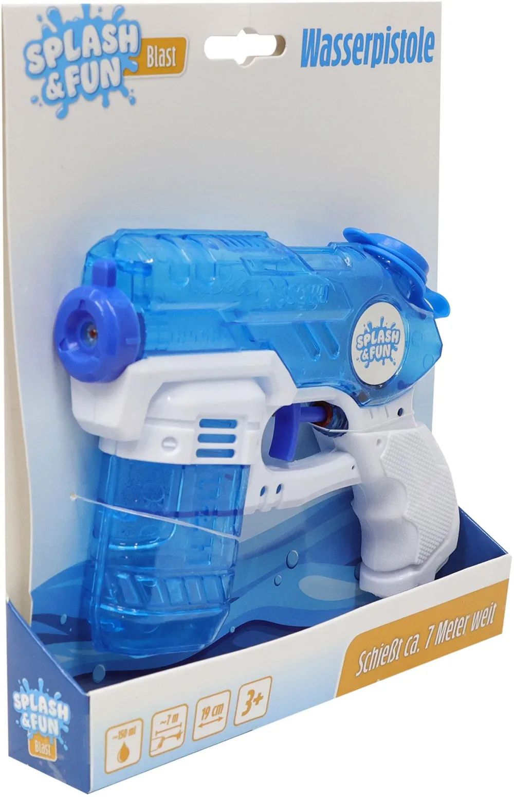VEDES Großhandel GmbH - Ware SF Wasserpistole 19cm, 150ml