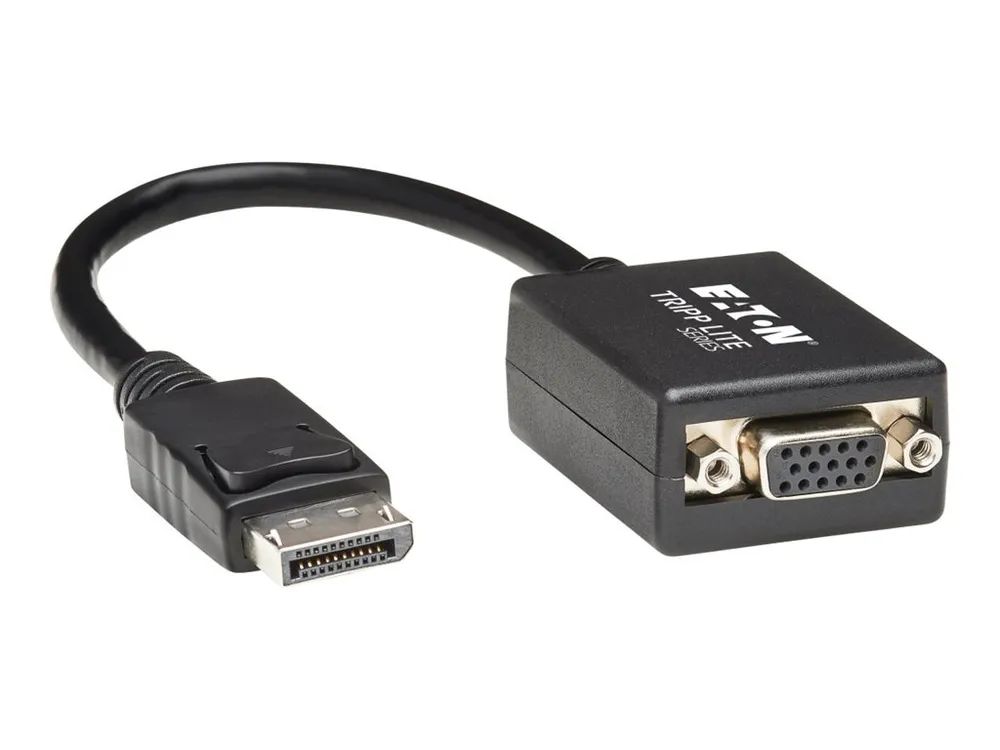 Tripp Eaton Tripp Lite Series 6in DisplayPort to VGA Adapter Active Converter DP to VGA M/F 6" - Display-Adapter - DisplayPort (M)