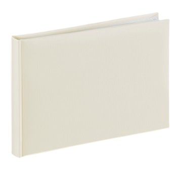 Hama Buch-Album "Fine Art", 24x17 cm, 36 weiße Seiten, Sand