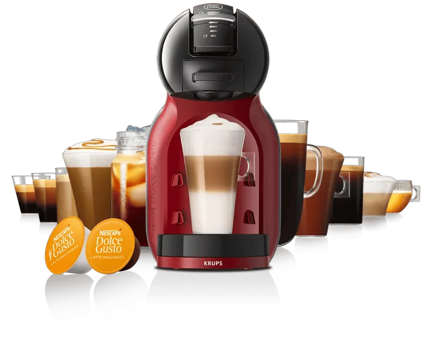 Krups NDG Mini Me Black & Cherry Red EU