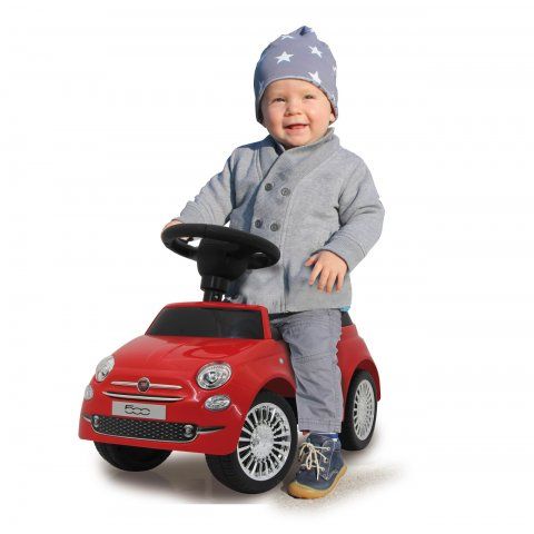 Jamara Rutscher Fiat 500 rot