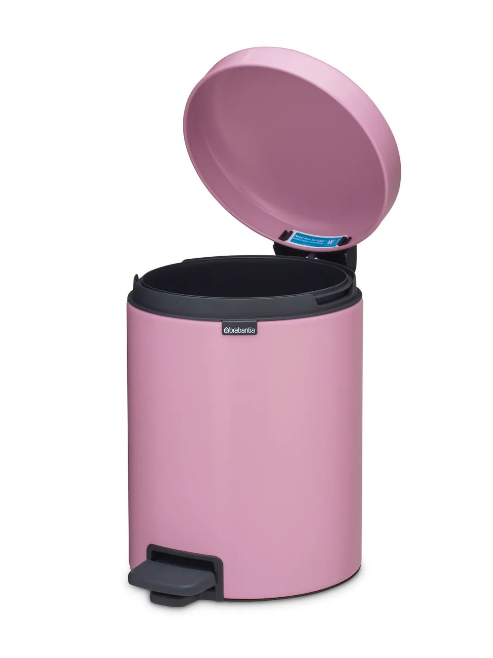 Brabantia NewIcon Treteimer, 5L - Lilac Pink