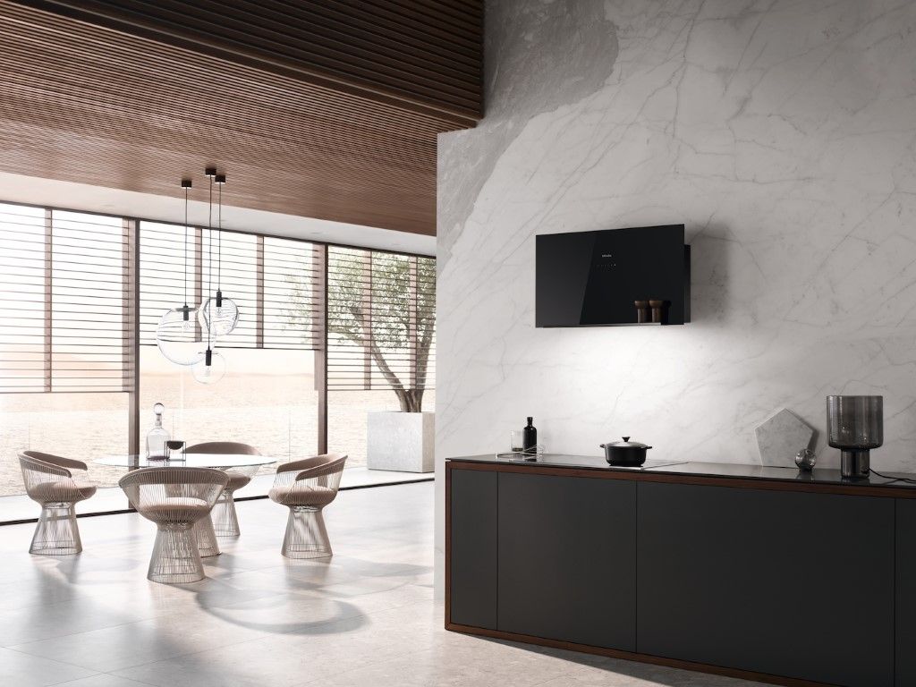 Miele Dunstabzugshaube DA 9092 W Obsidianschwarz