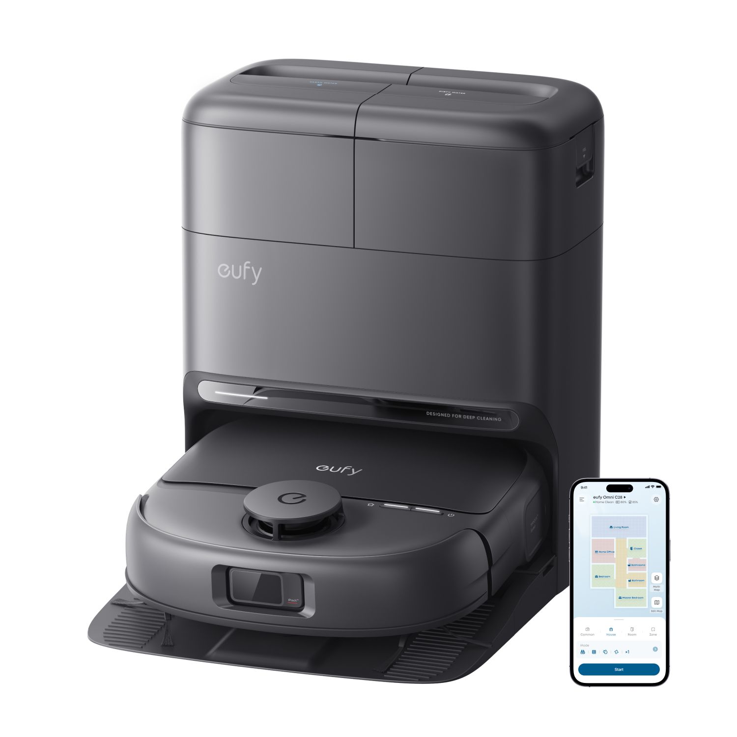 eufy Saugroboter mit Wischfunktion C28