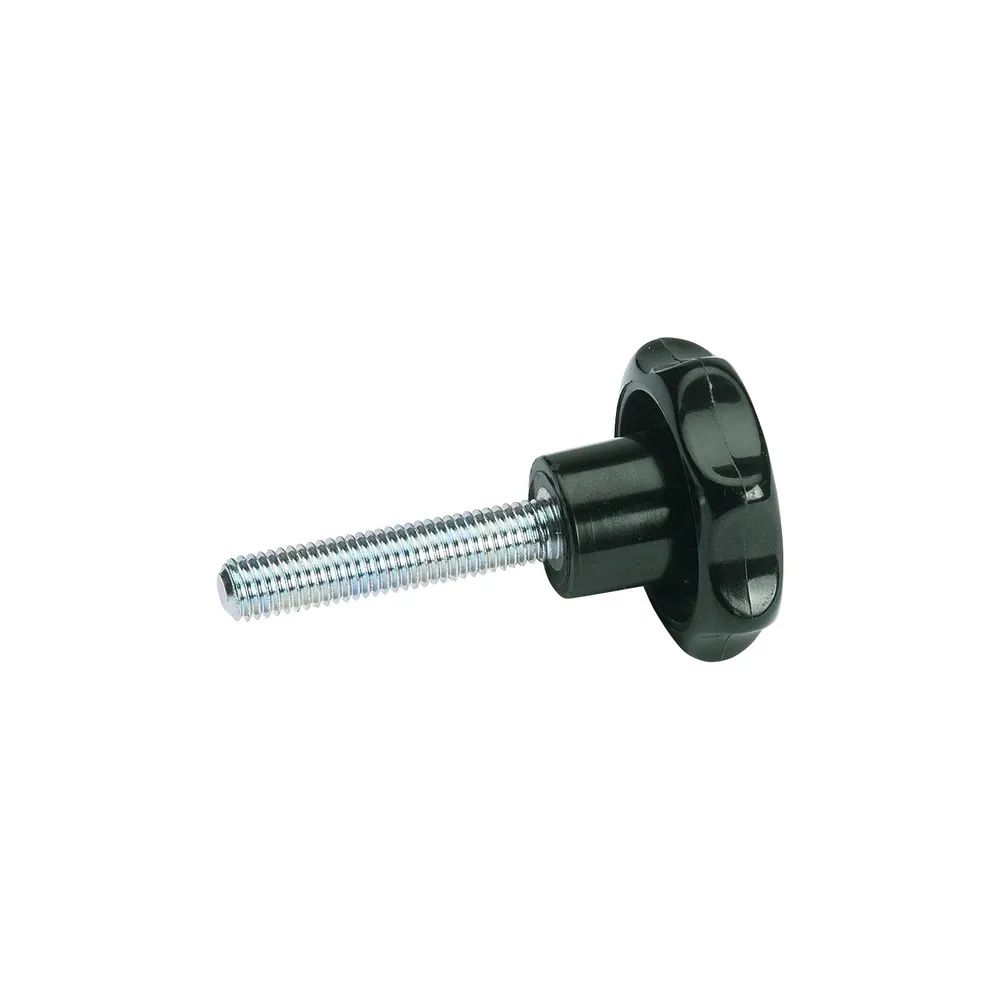 Elesa+Ganter Austria GmbH Normteile und Gelenke Sterngriff aus Kunststoff Außen ø 40 mm mit Gewindestift M 8 x 30 mm