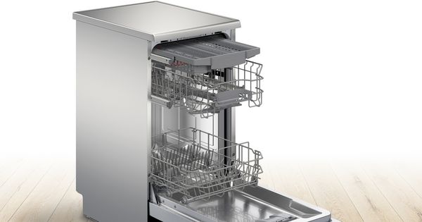 Bosch SPS2HMI42E Standspüler 45cm Silber Inox