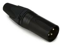 Equip Kabelverbinder 3-Polig Stecker schwarz