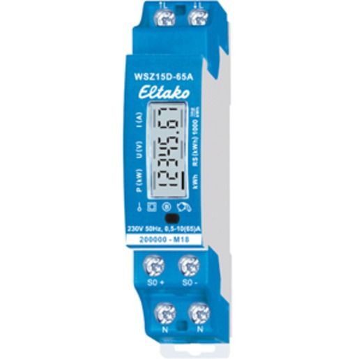 Eltako WECHSELSTROMZÄHLER MID GEEICHT / ELTAKO WSZ15D-65A MID 28065615