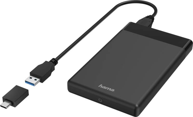 Hama 200760 USB-Festplattengehäuse für 2,5 SSD