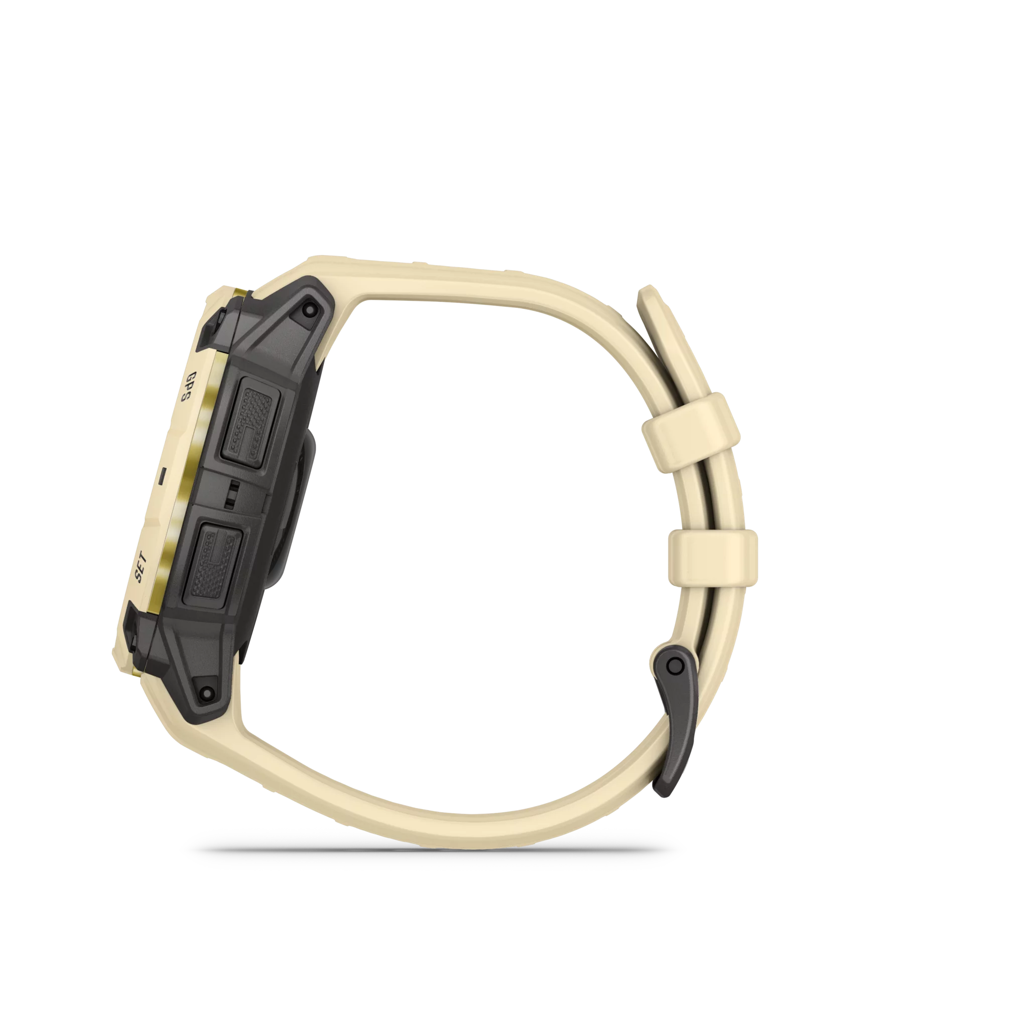 Garmin Instinct 3 AMOLED, 45mm Grau/Citrine mit Silikon-Wechselarmband, 22mm