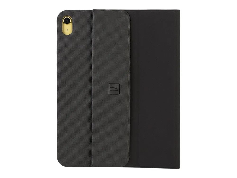 TUCANO UP Plus - Flip-Hülle für Tablet - Schwarz - für Apple 10.9-inch iPad (10. Generation)