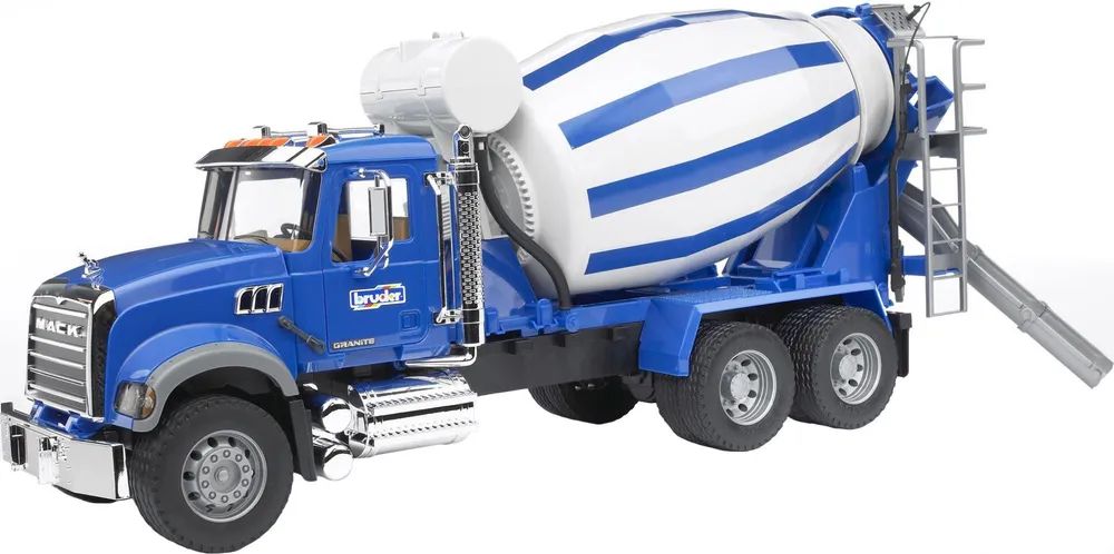 Bruder MACK Granite Cement mixer - 4 Jahr(e) - ABS Synthetik - Blau - Weiß