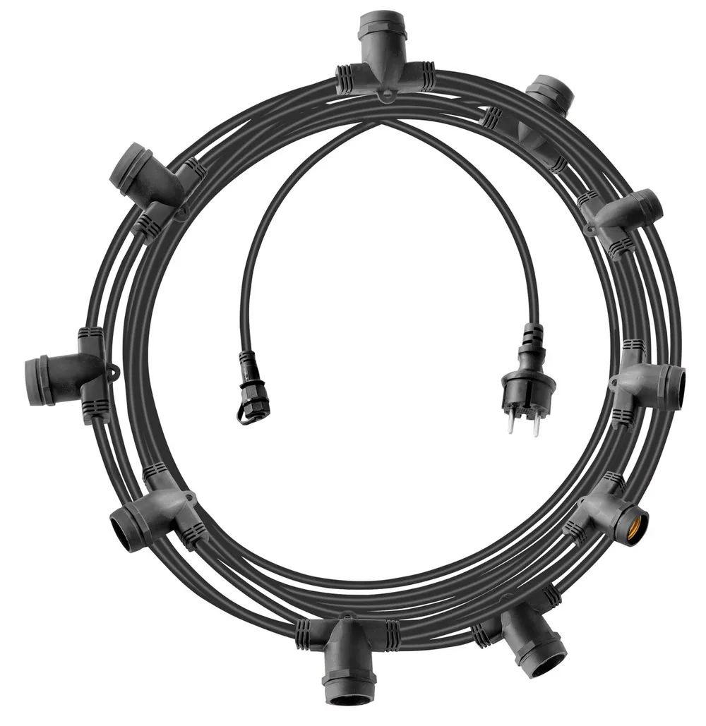 Brennenstuhl Lichterkette 10x E27 Fassungen *DE*