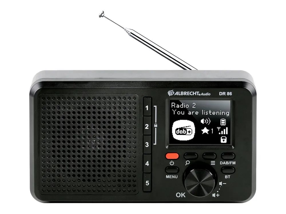 Albrecht DR 86 - Tragbares DAB-Radio