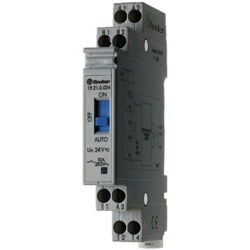 Finder INST.RELAIS 1W 10A 24VDC / FINDER 19.21.0.024.0000